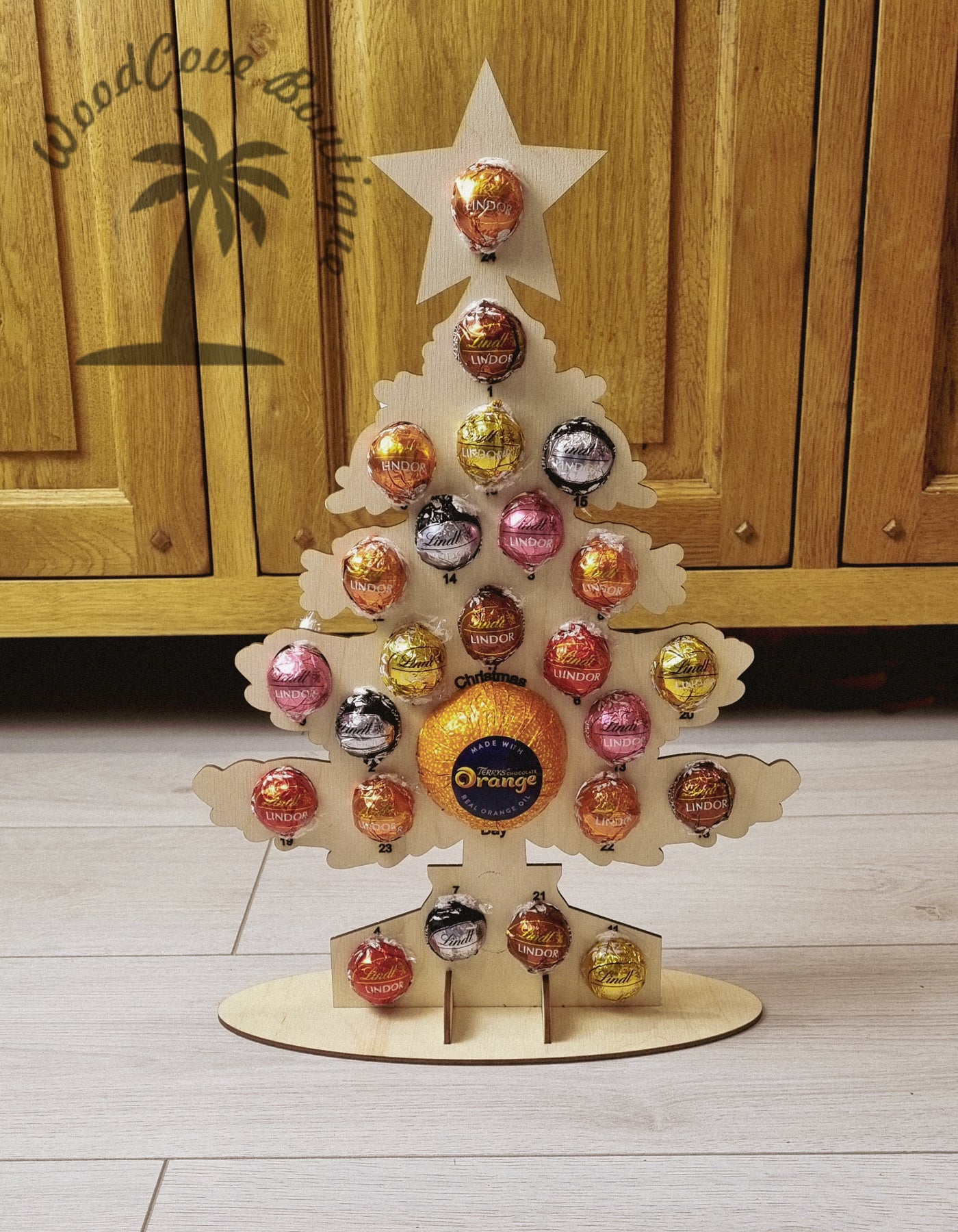 Lindor & Chocolate Orange Advent Christmas Tree – Woodcove Boutique